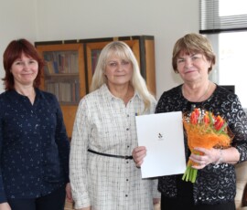 Ly Vihtoli 50. tööjuubeli tähistamine