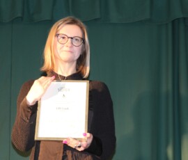 Kirjanduslik oaas 2025 - 48. A. H. Tammsaare nimelise Järva valla kirjanduspreemia laureaat Lilli Luuk.