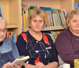 Raamatukogude aasta avamine jaanuaris 2022 Järva-Jaanis.